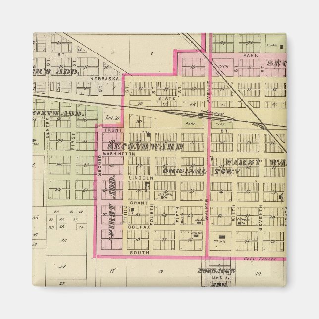 Íman Blair, Nebraska (Frente)