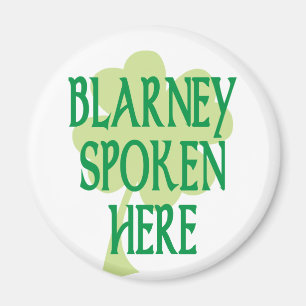 Íman Blarney falado aqui
