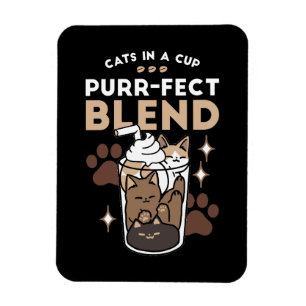 Íman Blend Puro: Design de café para Cat & Café
