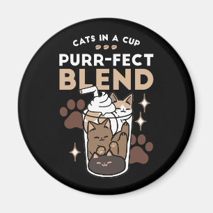 Íman Blend Puro: Design de café para Cat & Café