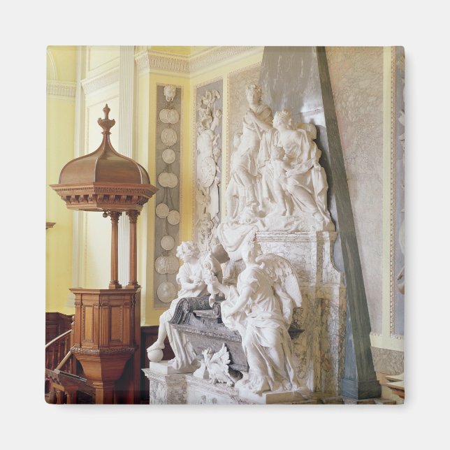 Íman Blenheim Palace, a capela, c.1705 (Frente)