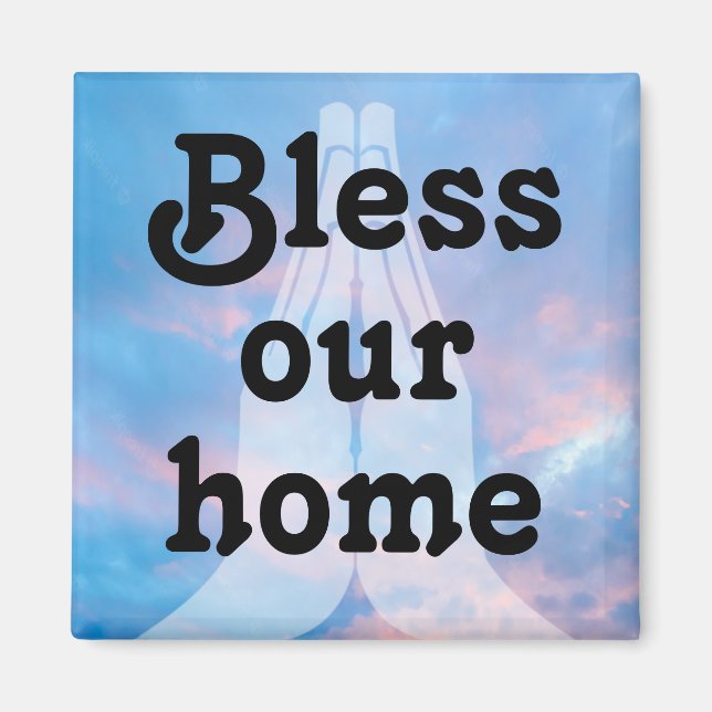 Íman Bless our home (Frente)