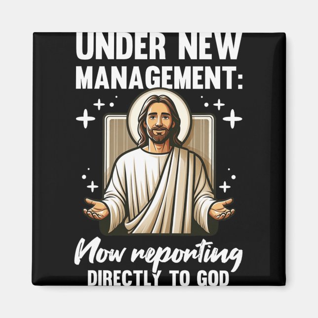 Íman Blessed Baptism Religious Christian Under New Mana (Frente)