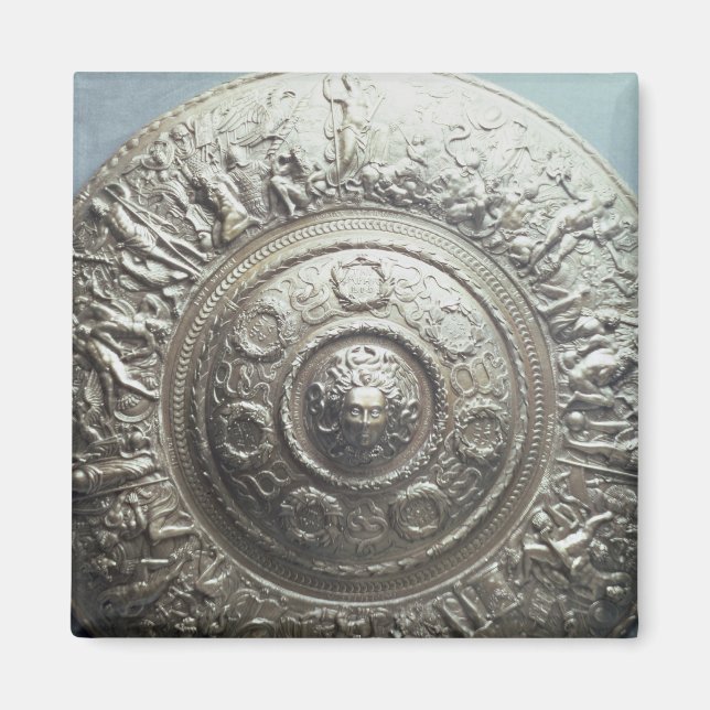 Íman Blindagem com a cabeça de Medusa, 1552 (Frente)