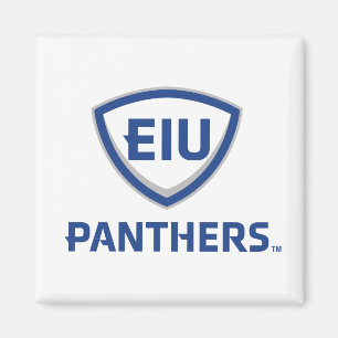Íman Blindagem e logotipo de marca de palavras do leste
