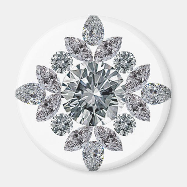 Íman bling clássico (Frente)