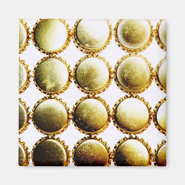 Íman Bling de Bottlecap de Cerveja (Frente)