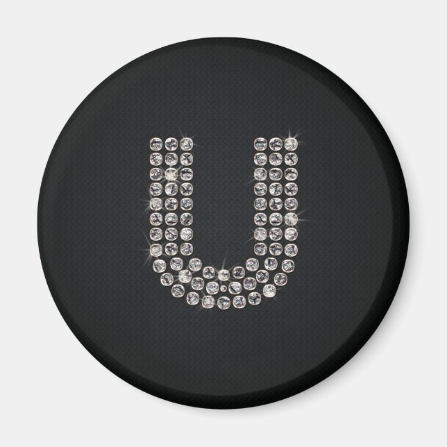 Íman bling - U (Frente)