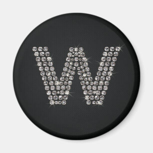 Íman bling - W