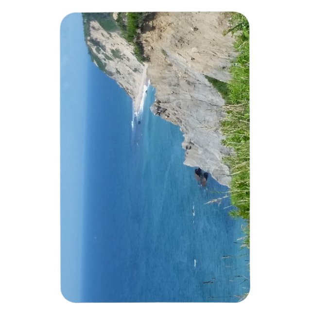 Íman Block Island Bluffs - Block Island, Rhode Island (Vertical)