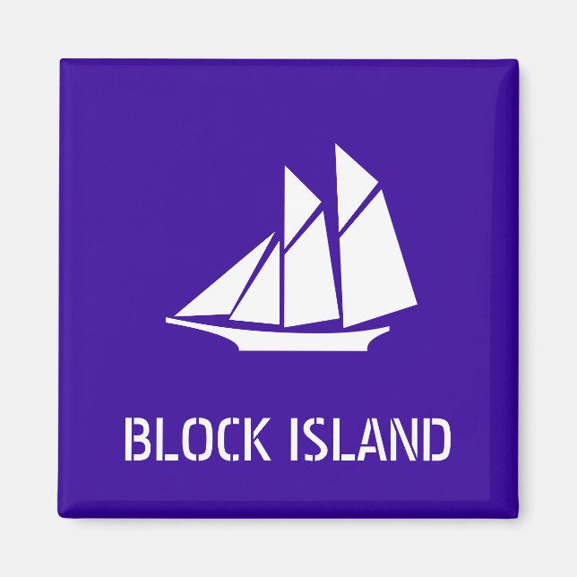 ÍMAN BLOCK ISLAND MAGNET (Frente)