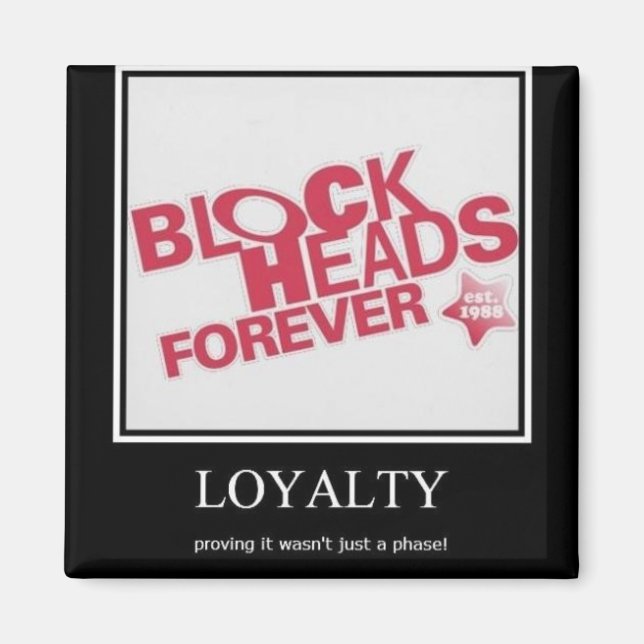 Íman Blockhead (Frente)