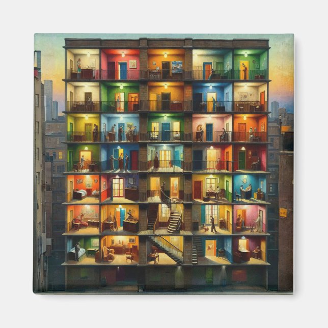 Íman Bloco (Frente)