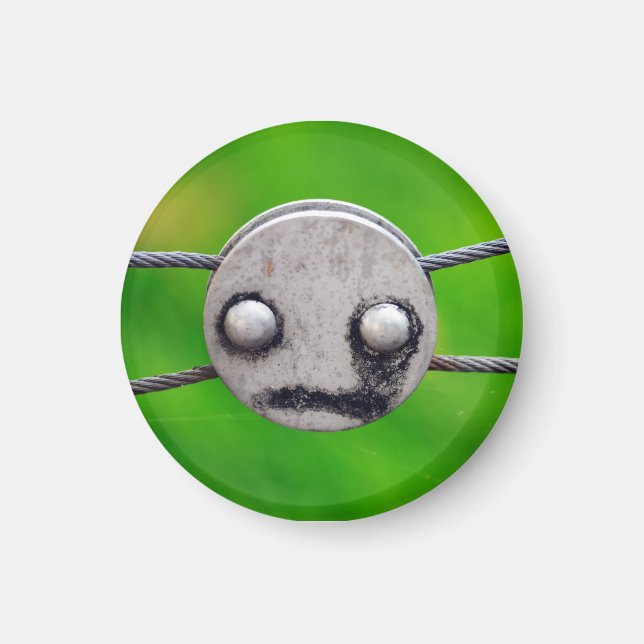 Íman Bloco do cabo de aço (Frente)