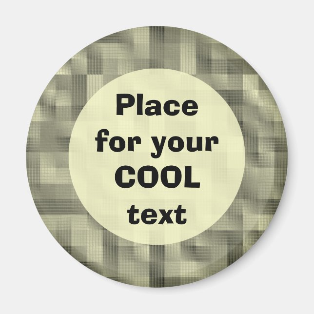 Íman Blocos - Modelo redondo (Frente)