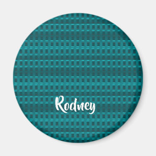 Íman Blocos plásticos de nome personalizado