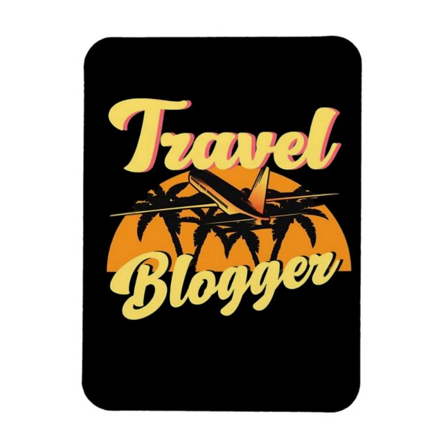 Íman Blogueiro de Viagens (Vertical)