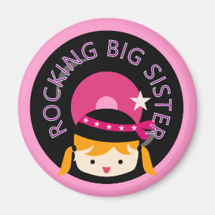 Íman Blond Rocking Big Sister