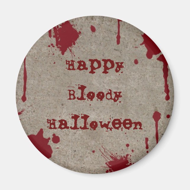 Íman Bloody Halloween Magnet (Frente)