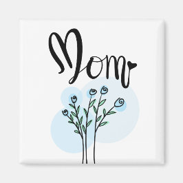 Íman Bloom & Crescer Imã de geladeira Botânica