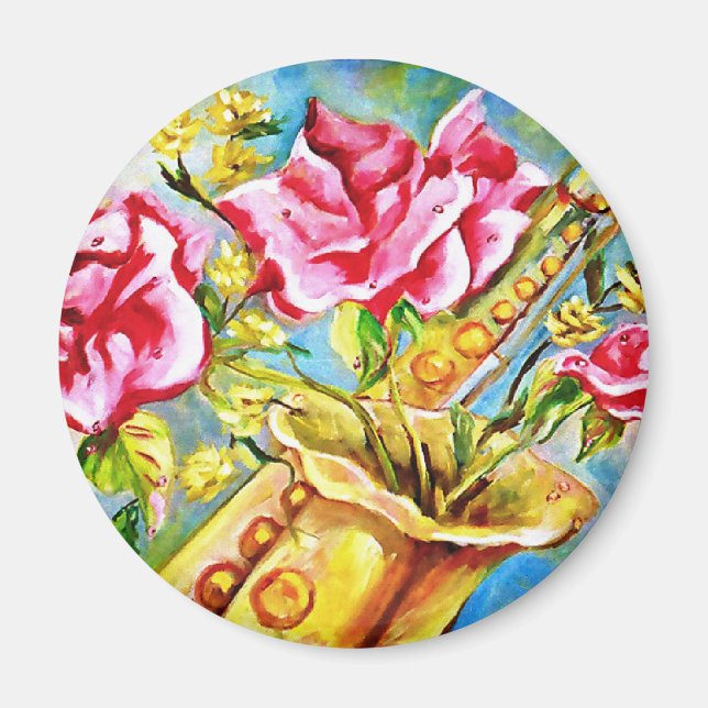 ÍMAN BLOOMING SAX (Frente)