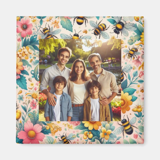 Íman Blooms de buzinagem (Frente)