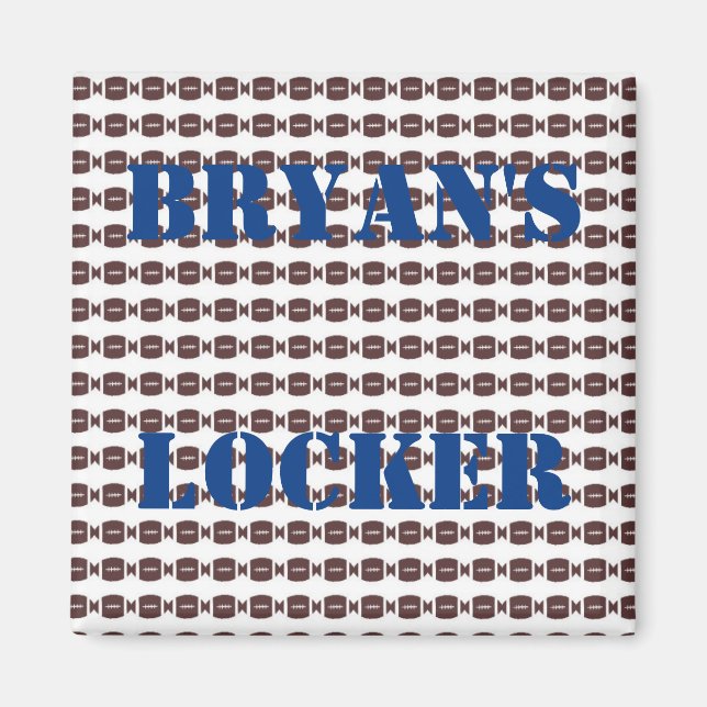 Íman Bloqueador Personalizado de Futebol (Frente)