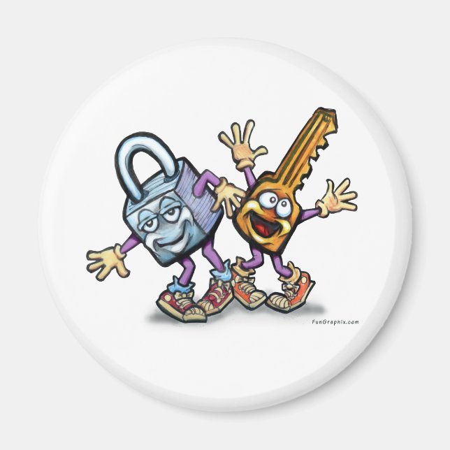 Íman Bloquear tecla n (Frente)