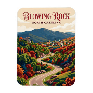 Íman Blowing Rock EUA