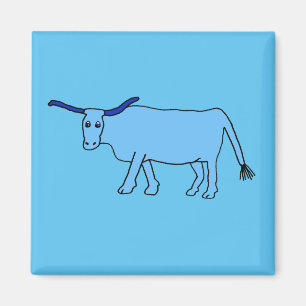 Íman Blue Babe Magnet