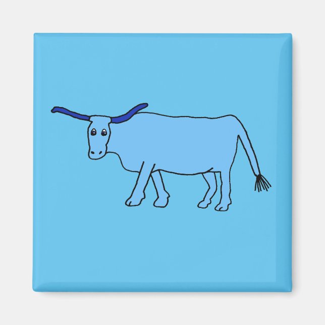 Íman Blue Babe Magnet (Frente)