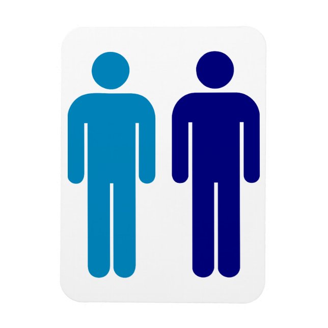 Íman Blue Boys LGBTQ  (Vertical)