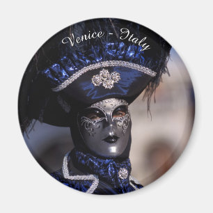 Íman Blue Carnival Costume - Veneza, Itália