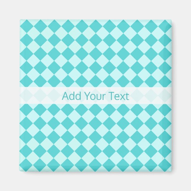Íman Blue Combination Diamond Patterno de Shirley Taylo (Frente)