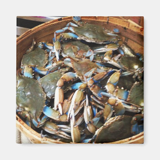 Íman Blue Crab Bushel