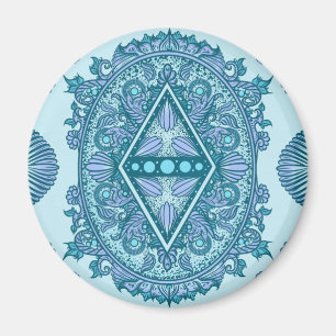 Íman Blue Diamond Mandala