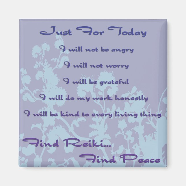 Íman Blue Find Reiki (Frente)