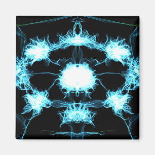 Íman Blue Flame Mandala