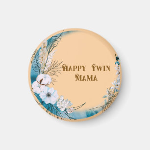 Íman Blue Floral Twin Mama