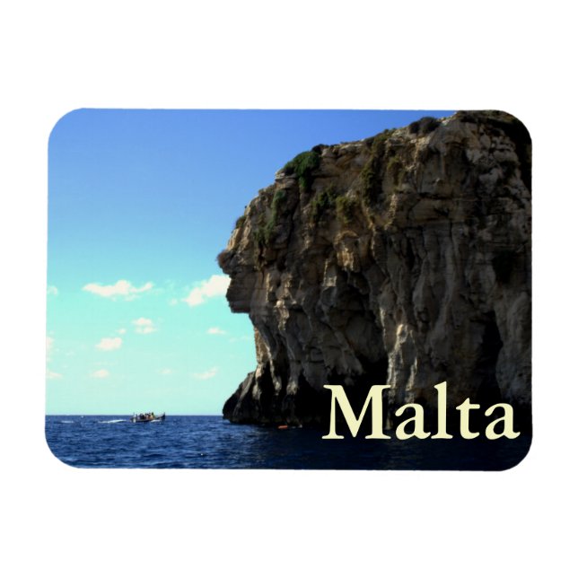 Íman Blue Grotto, Malta (Horizontal)