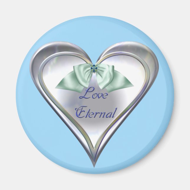 Íman Blue Love Eternal Magnet (Frente)