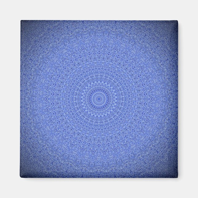 Íman Blue Mandala (Frente)