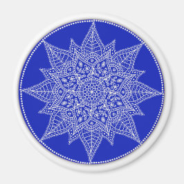 Íman Blue Mandala Magnet