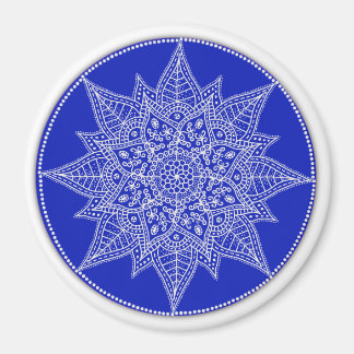 Íman Blue Mandala Magnet