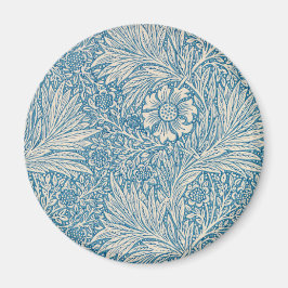 Íman Blue Marigolds (por William Morris)