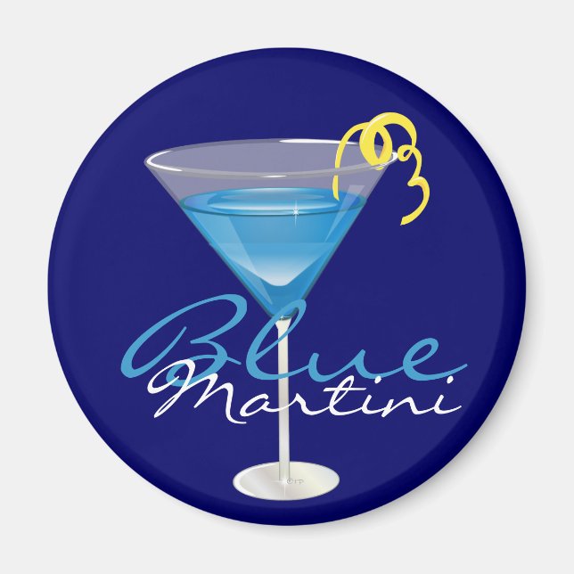 Íman Blue Martini (Frente)