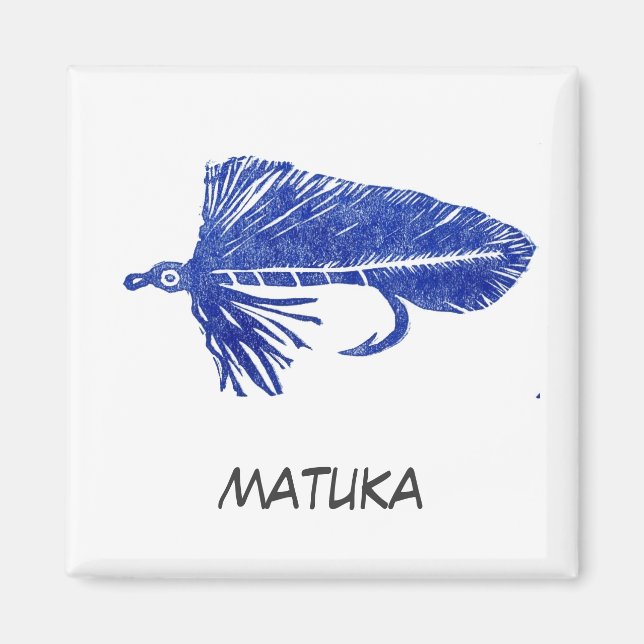 Íman "Blue Matuka" (Frente)