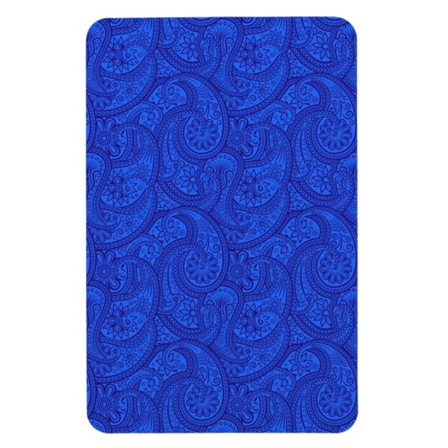 Íman Blue Paisley (Vertical)
