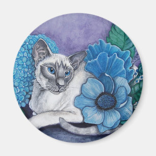 Íman Blue Point Siamese cat