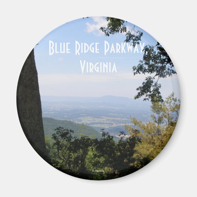 Íman Blue Ridge Parkway (Frente)